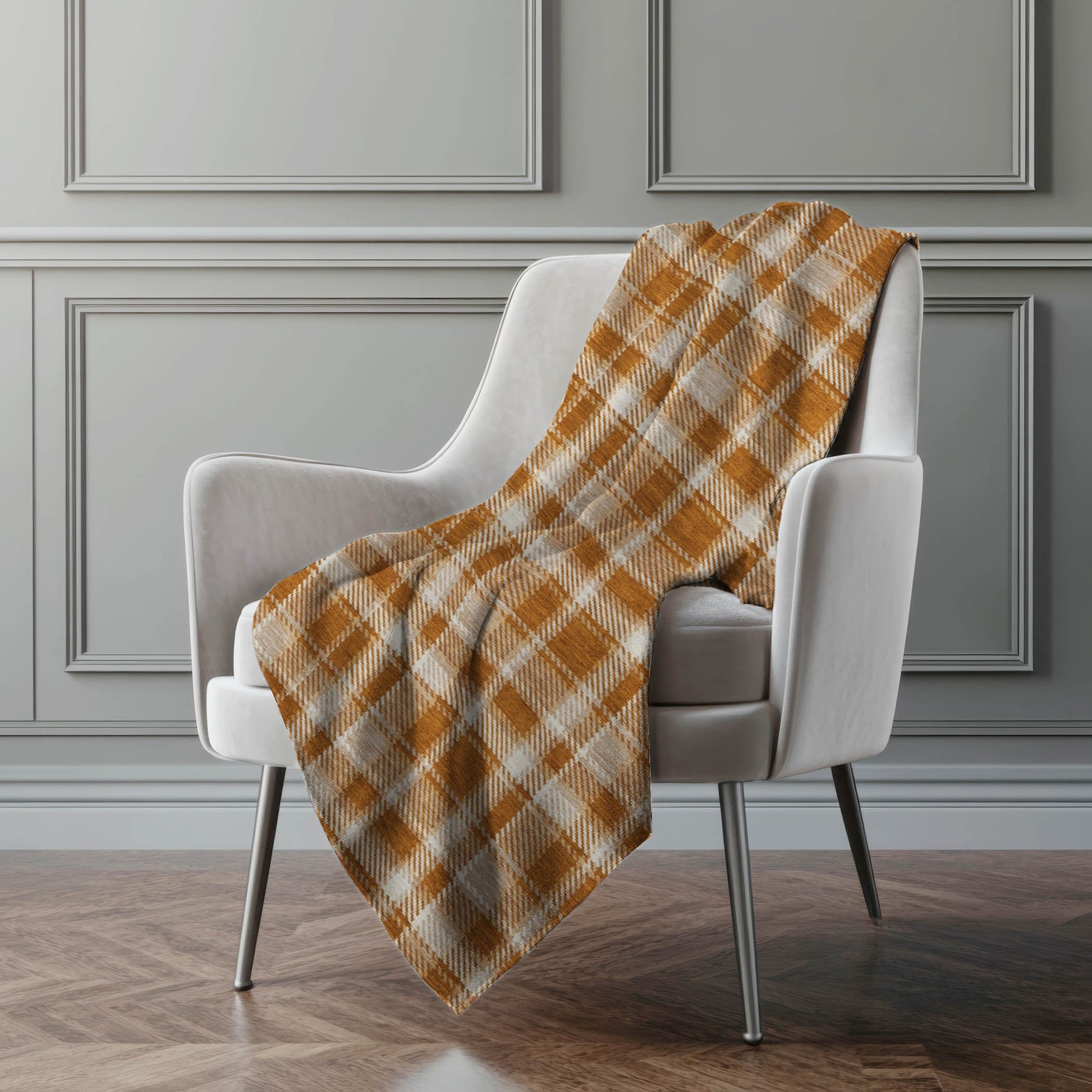 Addison Rugs Still Bloom Orange Washable Indoor-Outdoor Rug