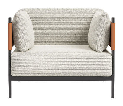Zuo Modern Stirbe Faux Leather Armchair