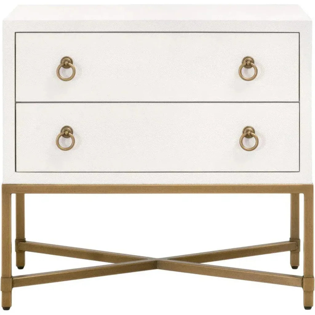 Strand Shagreen 2 - Drawer Nightstand - LOOMLAN - Essentials For Living - Nightstands