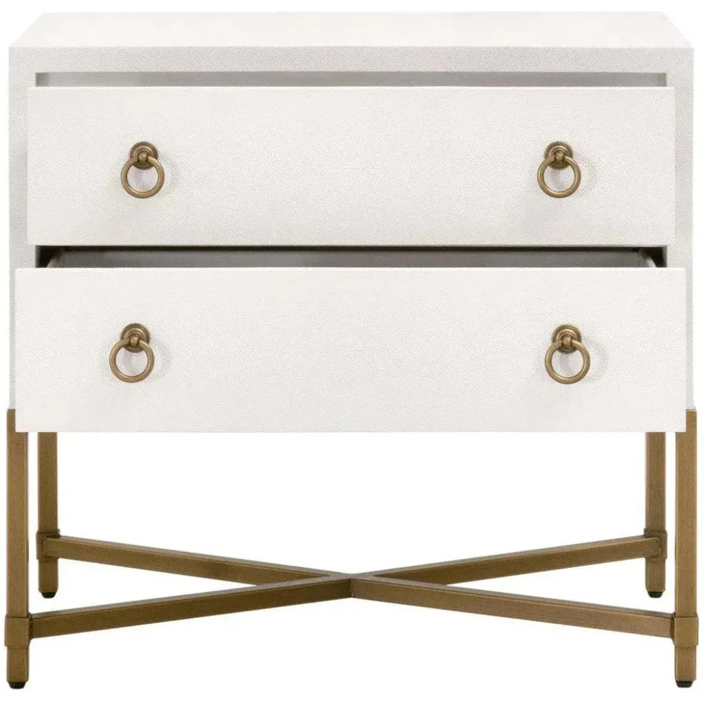 Strand Shagreen 2 - Drawer Nightstand - LOOMLAN - Essentials For Living - Nightstands