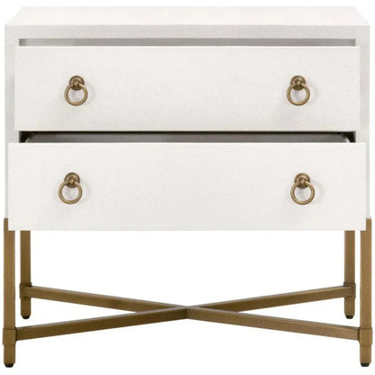 Strand Shagreen 2 - Drawer Nightstand - LOOMLAN - Essentials For Living - Nightstands