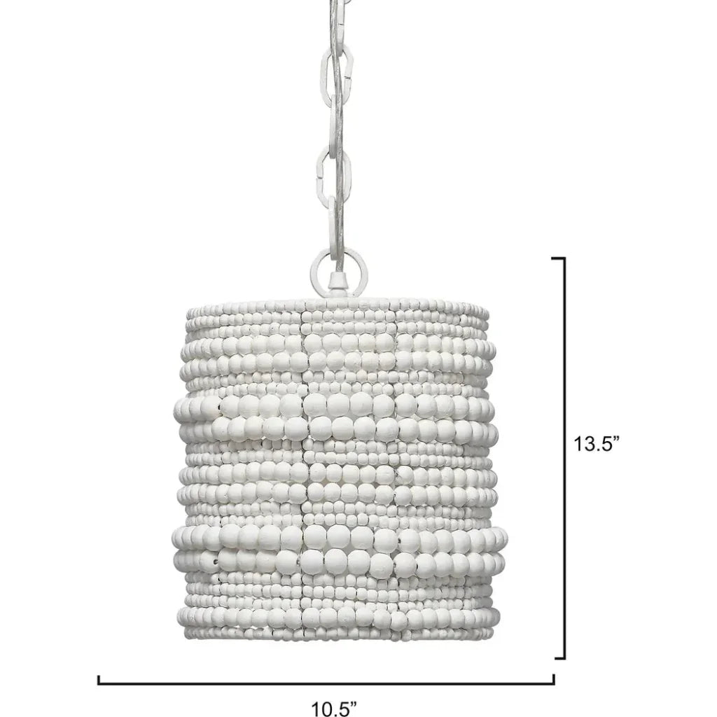 Strand Wood Beaded Pendant - LOOMLAN - Jamie Young - Pendants