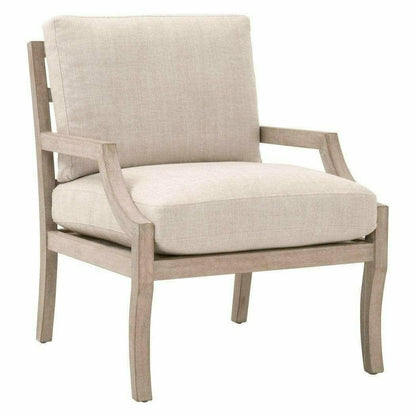 Stratton Club Chair Bisque Natural Gray Beech Club Chairs Sideboards and Things By Essentials For Living