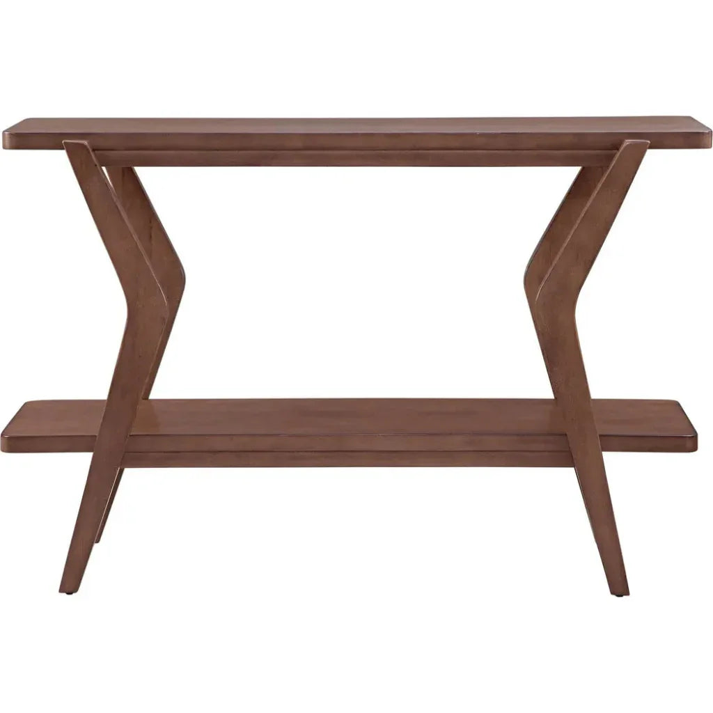 Bassett Mirror Stratton Wood Brown Sofa Table