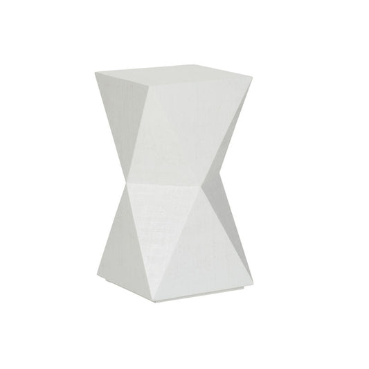 Stravos Wooden White Spot Table-Side Tables-Wildwood-LOOMLAN