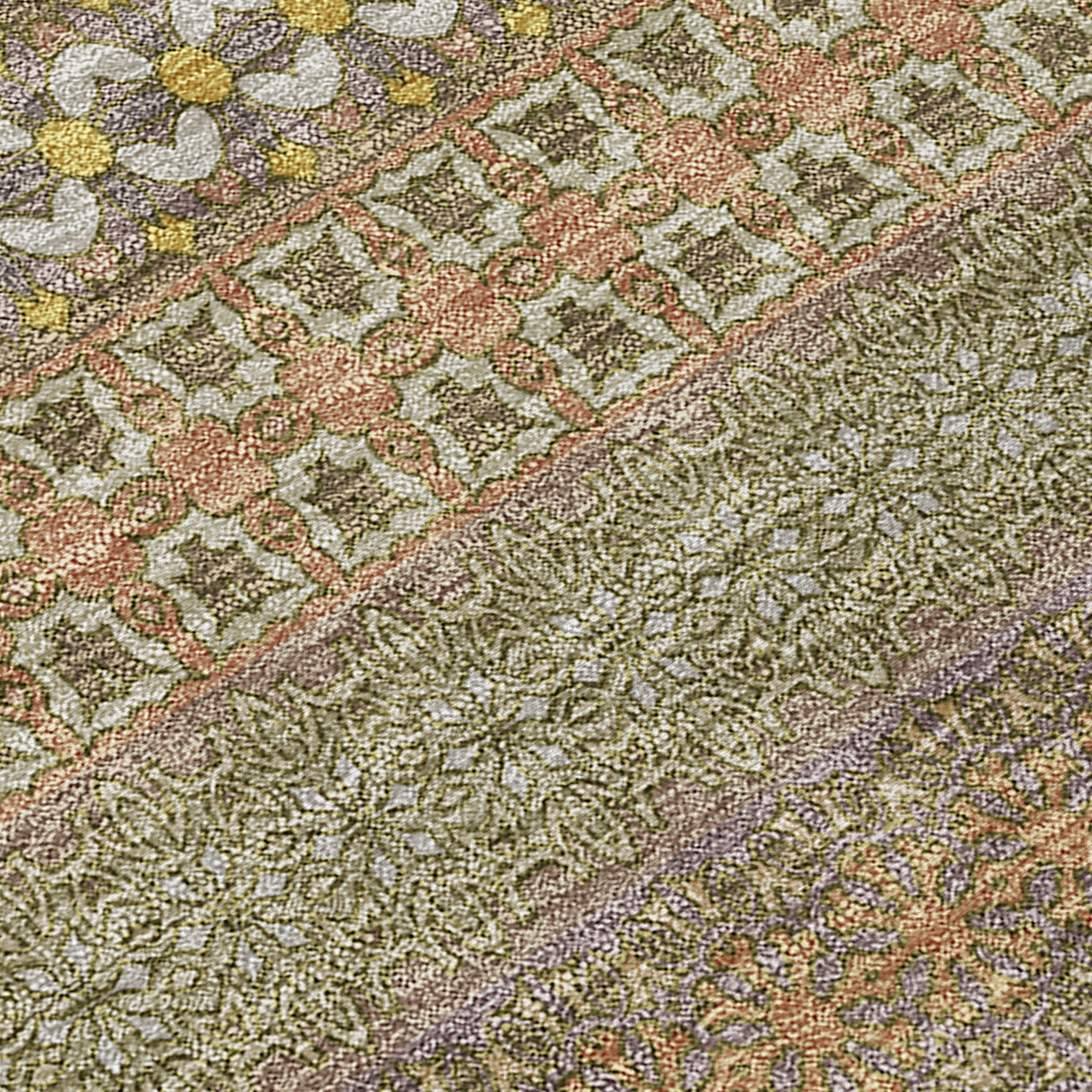 Addison Rugs Stripes Brown Washable Indoor-Outdoor Rug