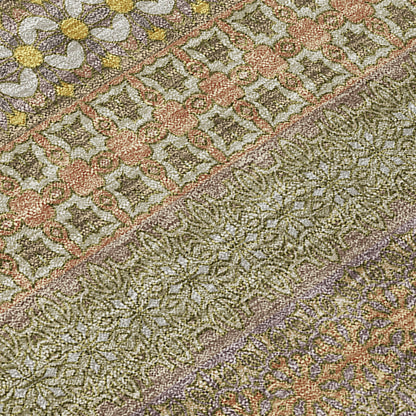 Addison Rugs Stripes Brown Washable Indoor-Outdoor Rug