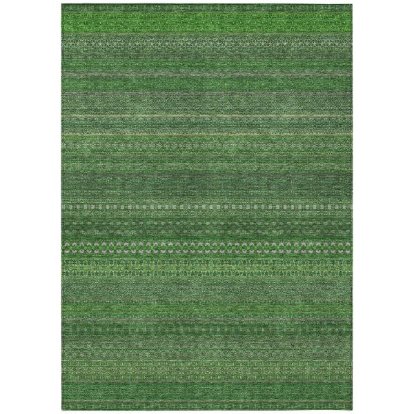 Addison Rugs Stripes Fern Washable Indoor-Outdoor Rug