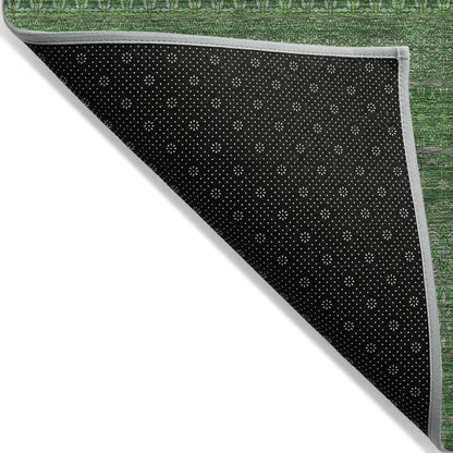 Addison Rugs Stripes Fern Washable Indoor-Outdoor Rug