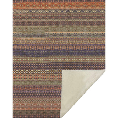 Addison Rugs Stripes Paprika Washable Indoor-Outdoor Rug