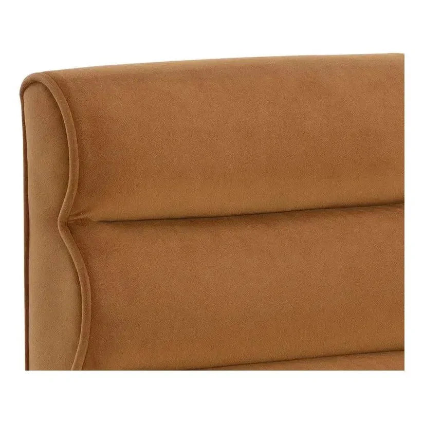 SUNPAN Stuart Tufted Channel Fabric Dining Chair