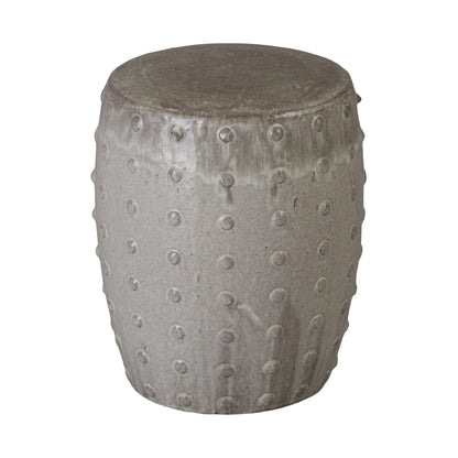 Emissary Stud Handcrafted Ceramic Garden Stool