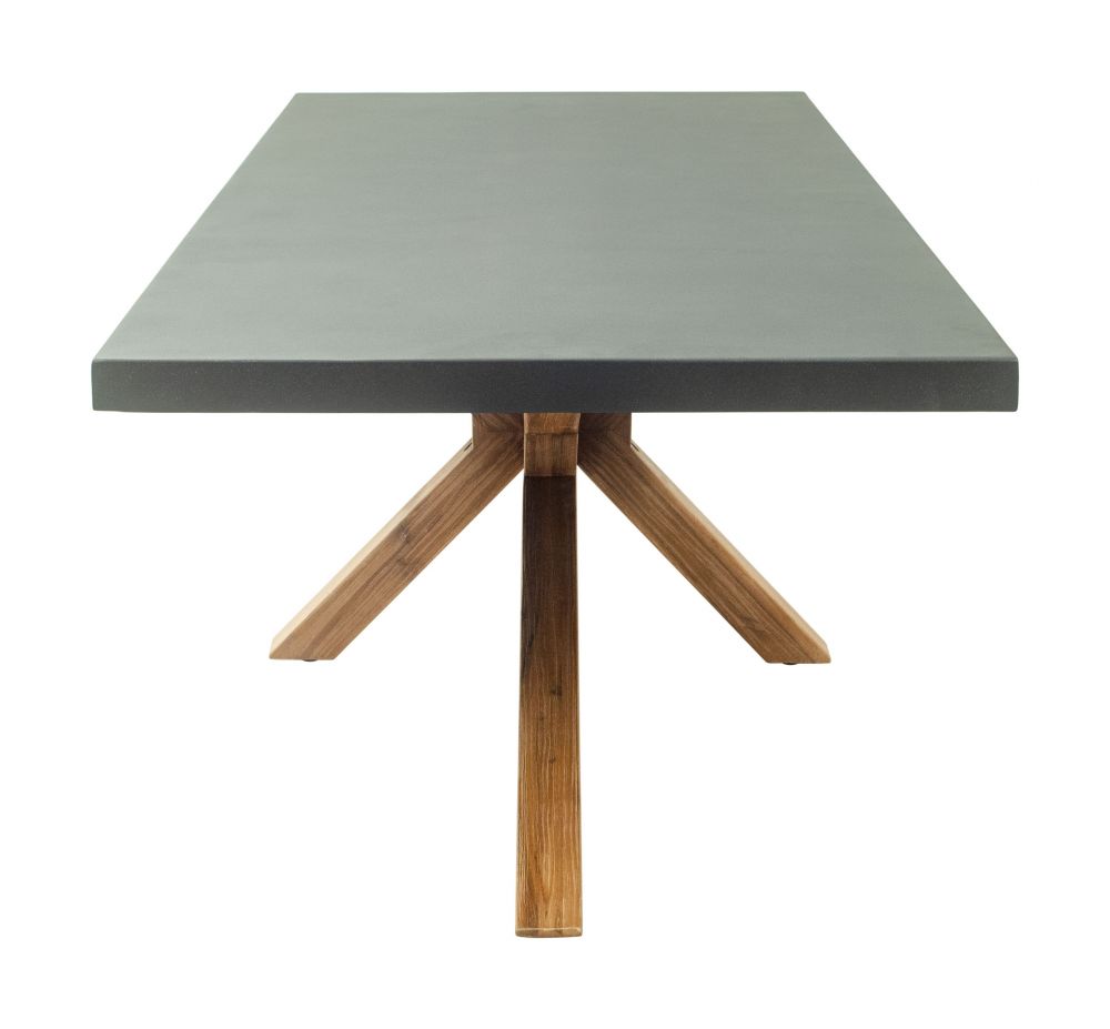Zuo Modern Suan Grey Rectangular Dining Table