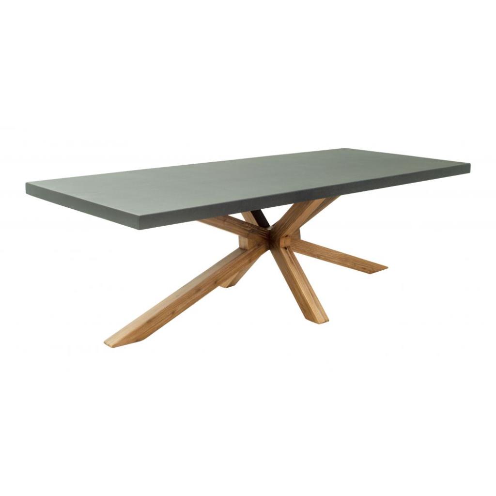 Zuo Modern Suan Grey Rectangular Dining Table