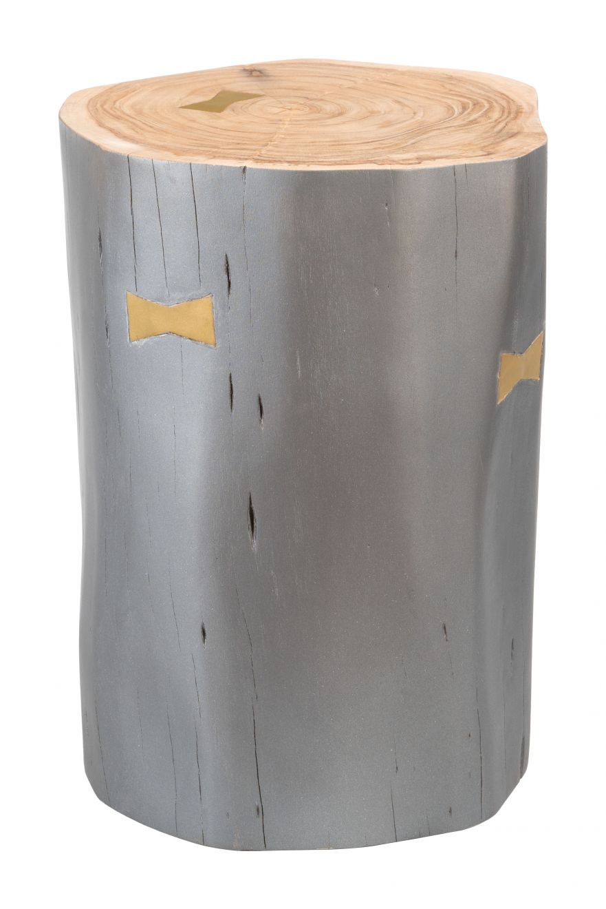 Zuo Modern Sugra Wooden Grey End Table