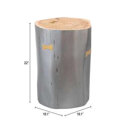 Zuo Modern Sugra Wooden Grey End Table