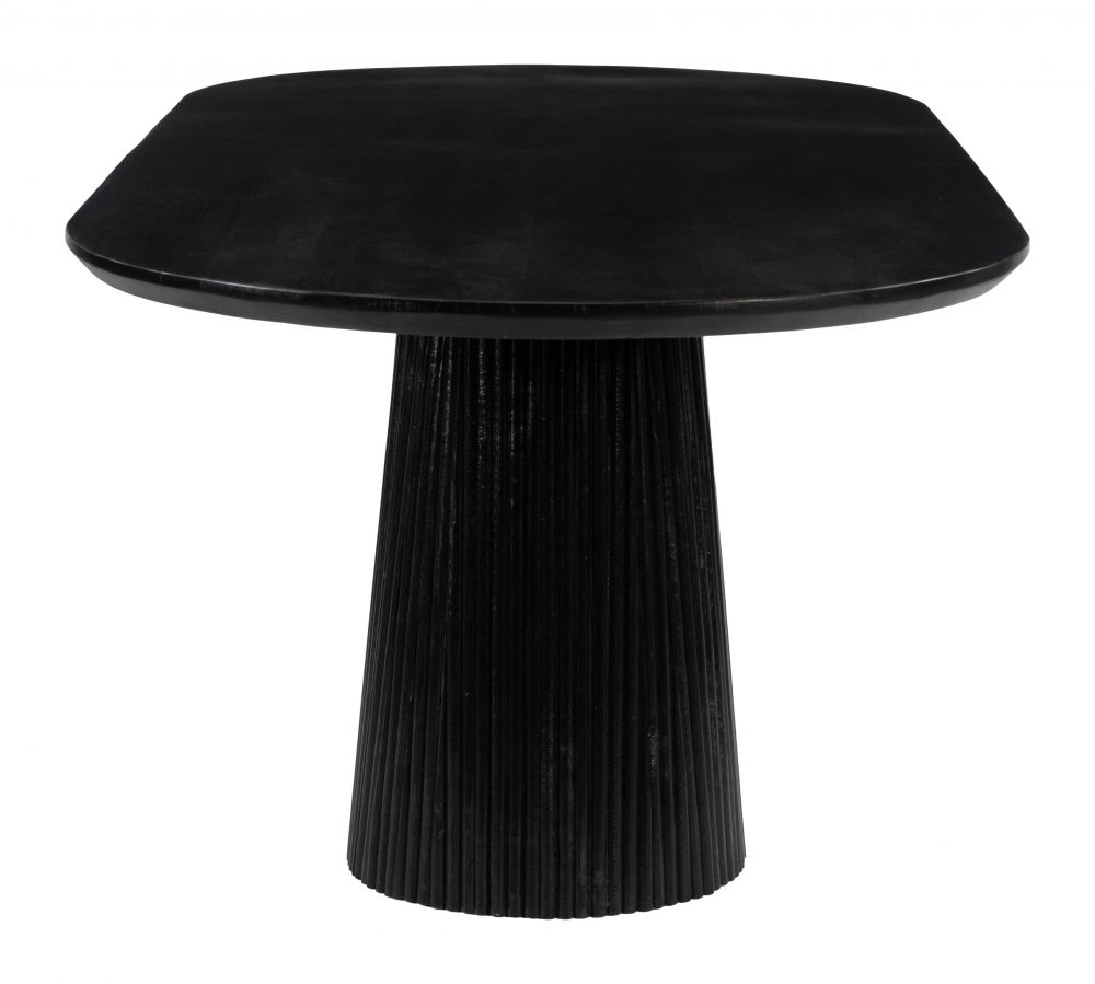 Zuo Modern Sulco Wooden Black Dining Table