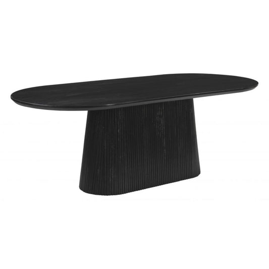 Zuo Modern Sulco Wooden Black Dining Table
