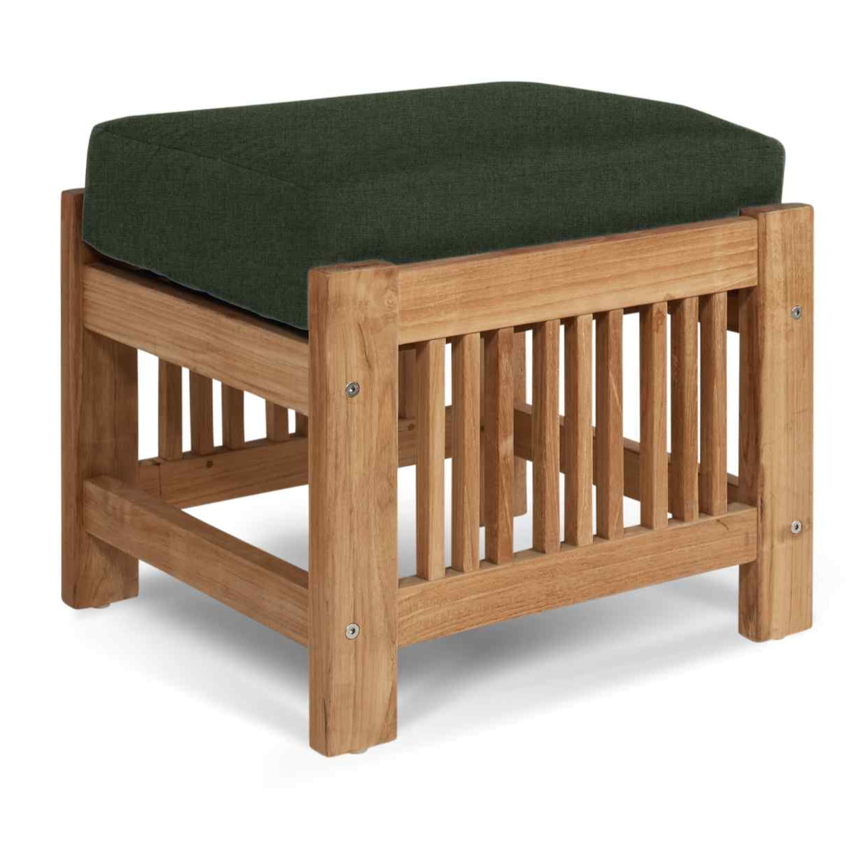 Summer Outdoor Deep Seating Set with Jungle Subrella 5PC-Outdoor Lounge Sets-HiTeak-LOOMLAN