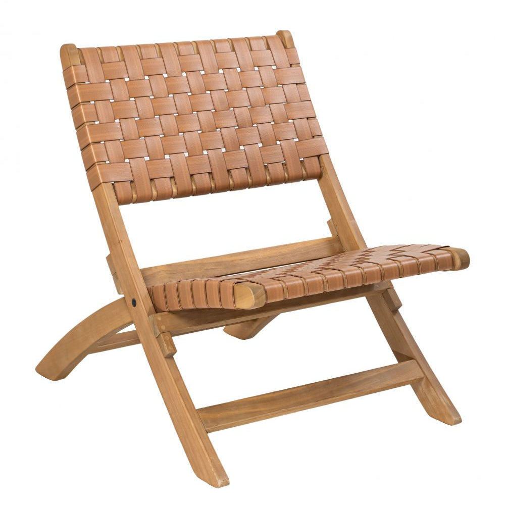 Zuo Modern Sunflare Wooden Frame Outdoor Lounge Chair