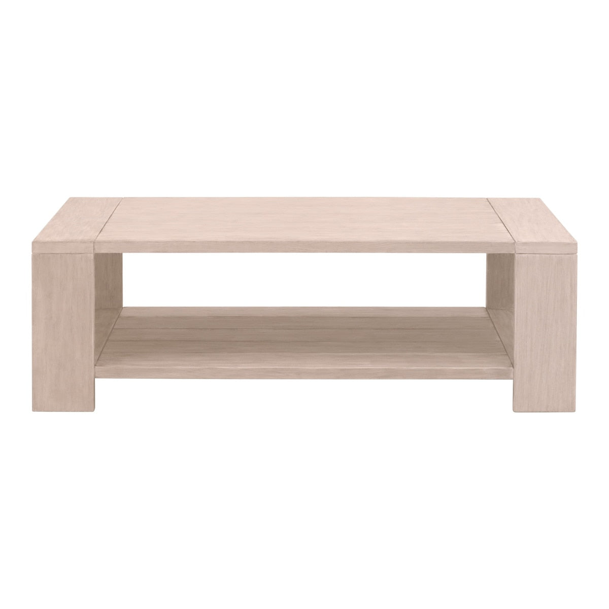 Essentials For Living Sur Wooden Rectangular Outdoor Coffee Table