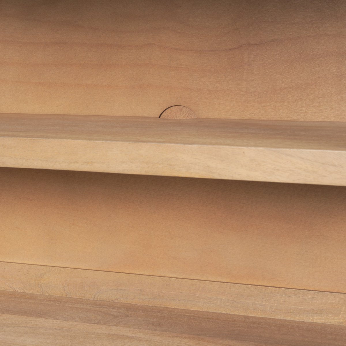 Mercana Suri Three Drawers Wood Sideboard
