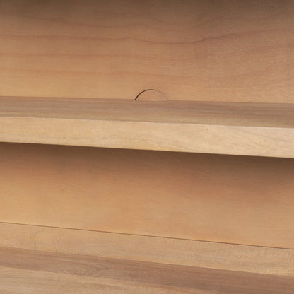 Mercana Suri Three Drawers Wood Sideboard