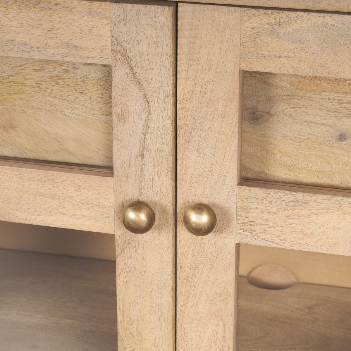 Mercana Suri Three Drawers Wood Sideboard