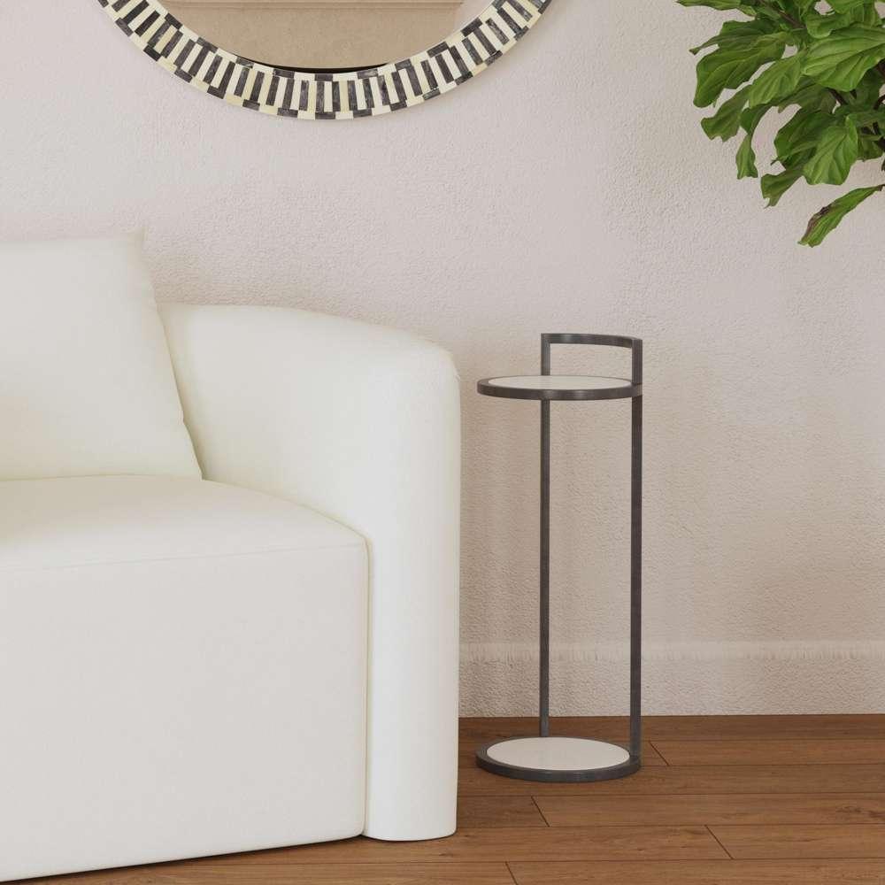Bassett Mirror Surrey Metal Frame Round Scatter Table