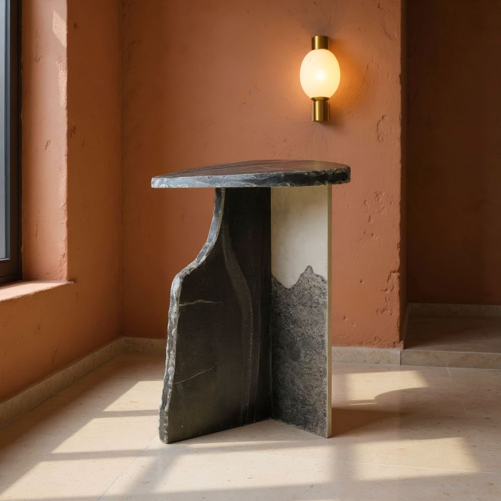 Zuo Modern Surya Marble Side Table