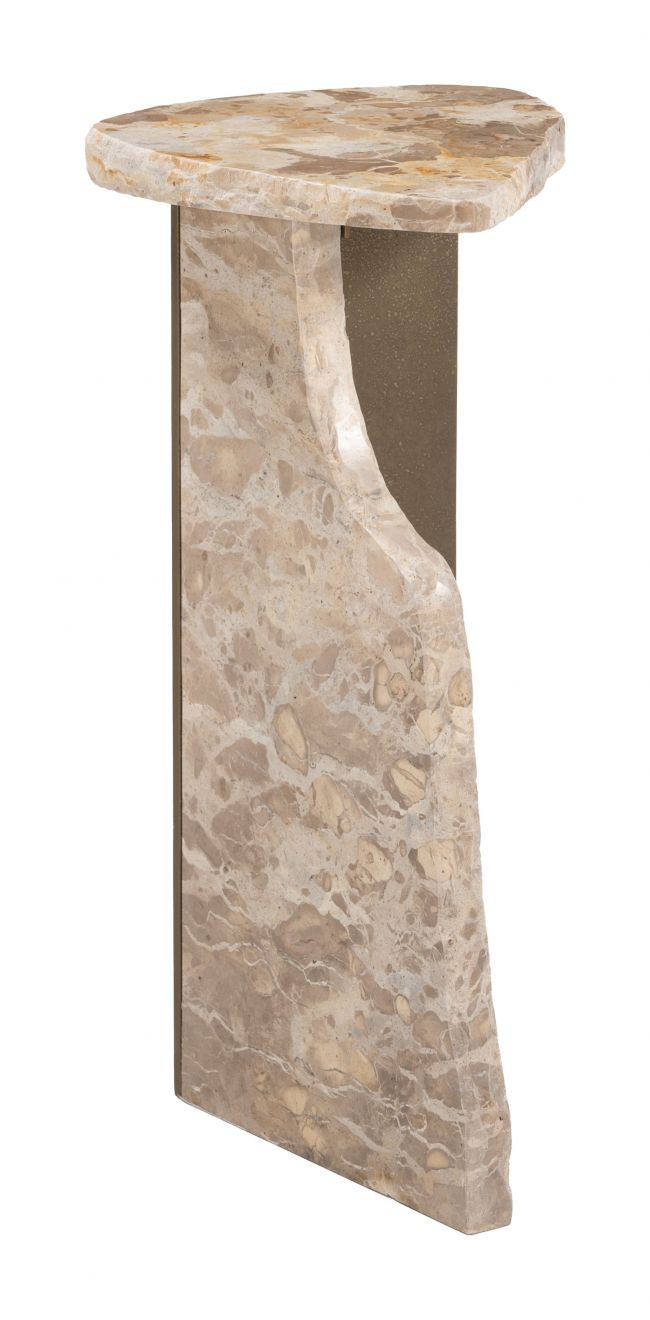 Zuo Modern Surya Marble Side Table