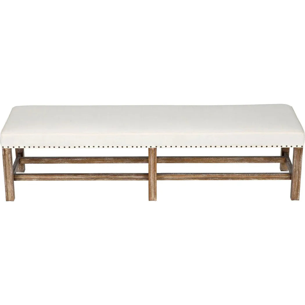 Sweden Wood Grey Wash Bench