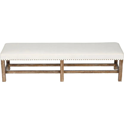 Sweden Wood Grey Wash Bench