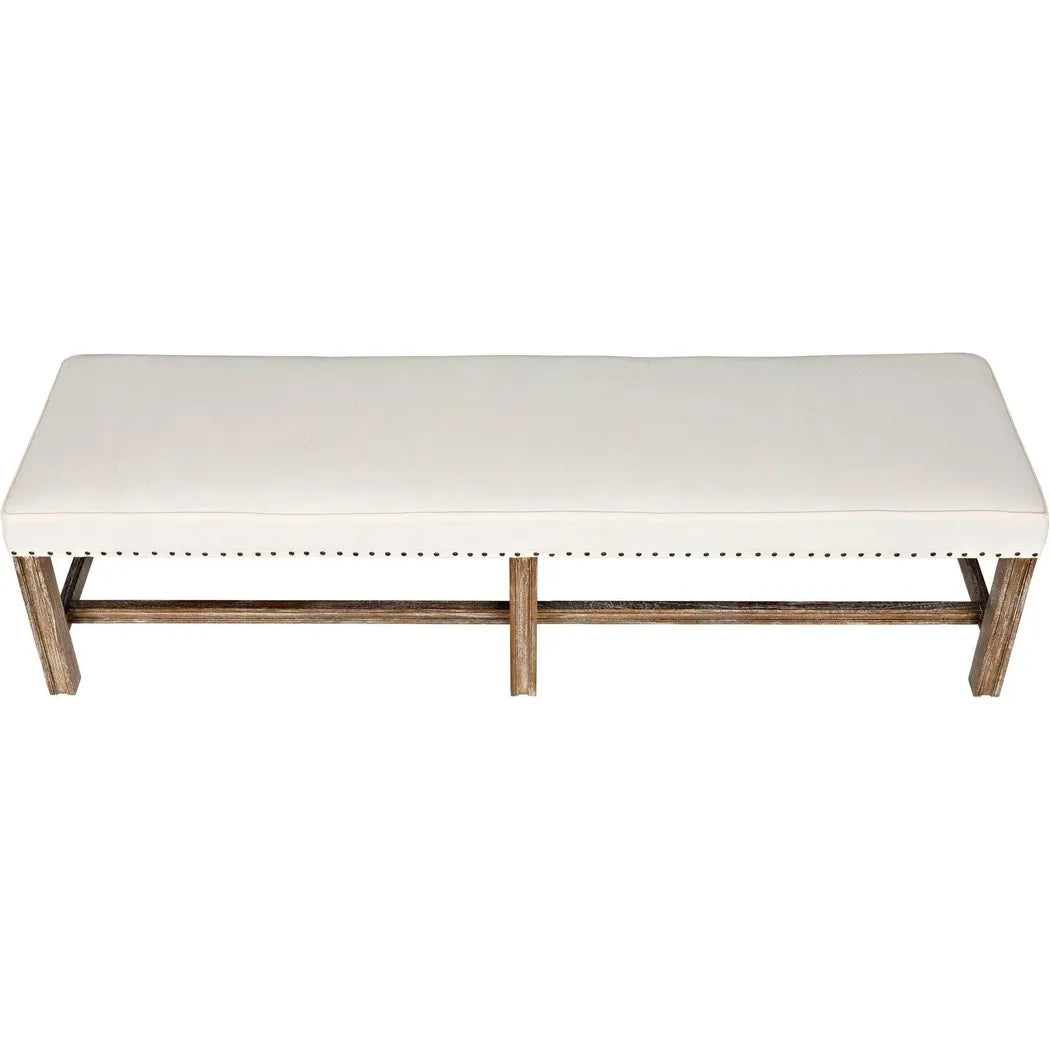 Sweden Wood Grey Wash Bench