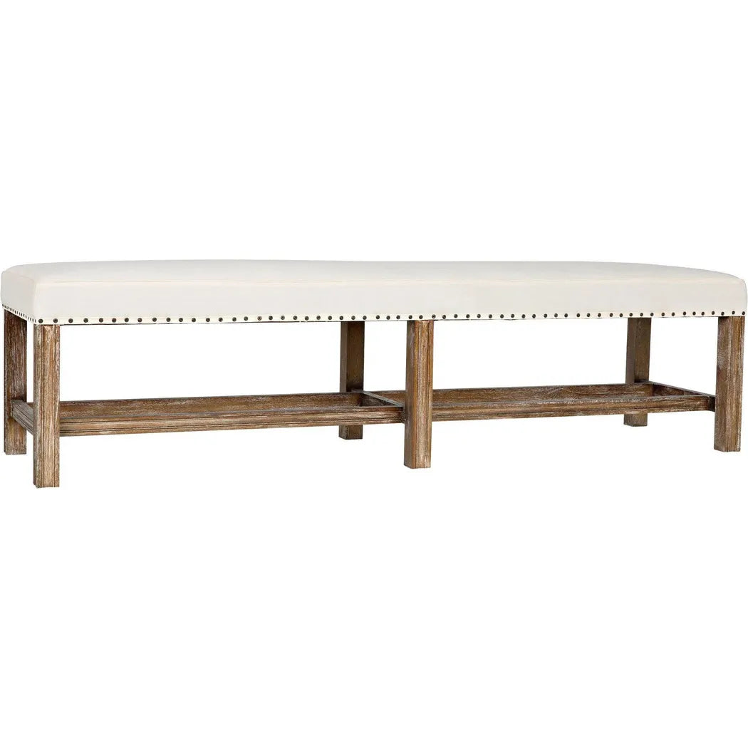 Sweden Wood Grey Wash Bench
