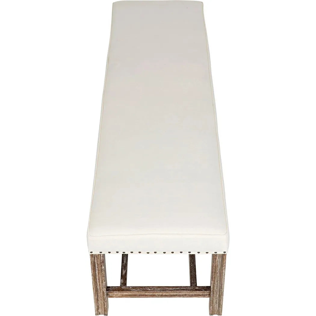 Sweden Wood Grey Wash Bench