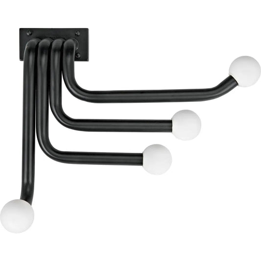 Noir Sweeny Sconce, Black Metal