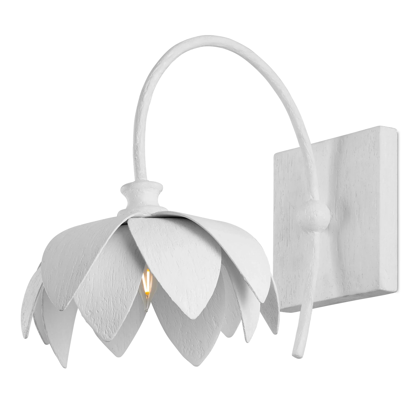 Sweetheart Wall Sconce-Wall Sconces-Currey & Co-Sideboards and Things