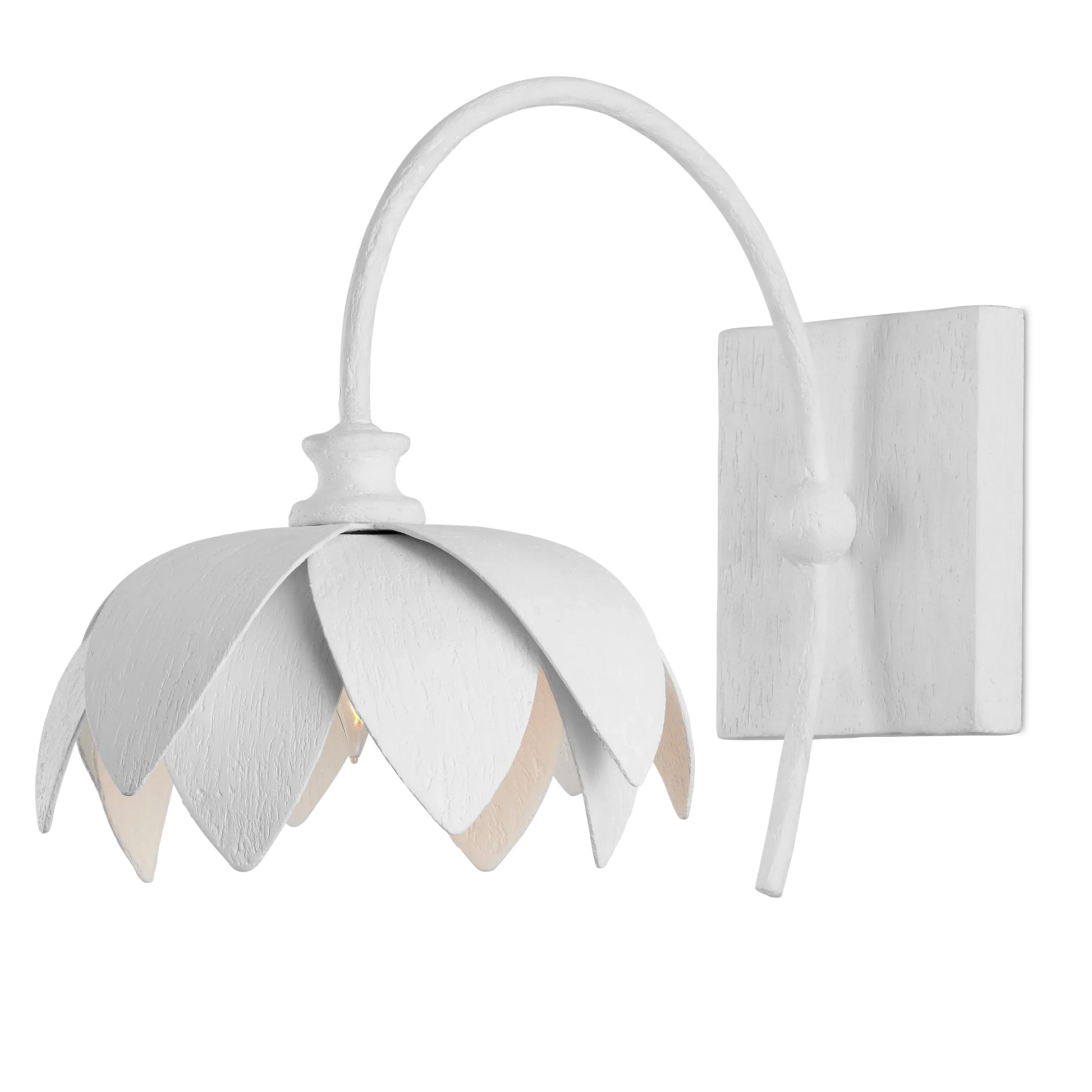 Sweetheart Wall Sconce-Wall Sconces-Currey & Co-Sideboards and Things