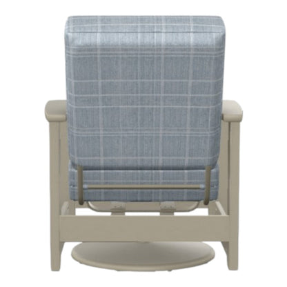 Leeward Deep Seat Swivel Hidden Motion Arm Chair