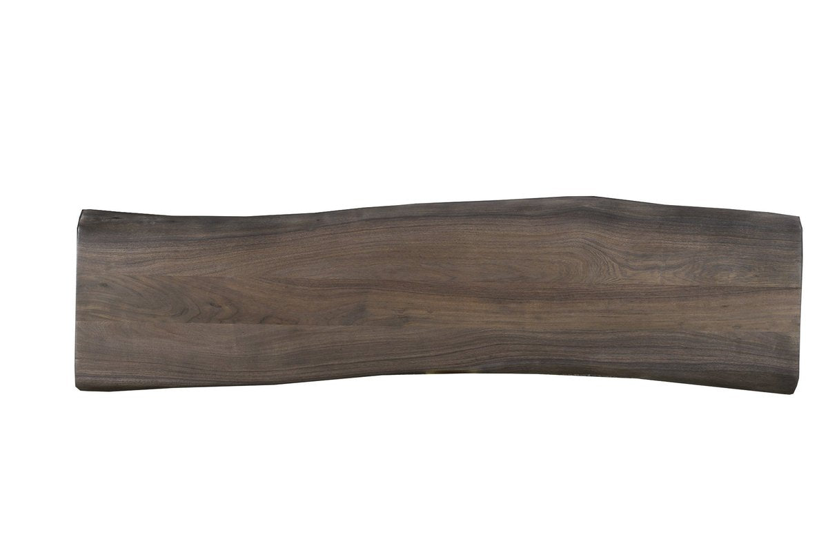 LH Home TAJ Wood Top Dining Bench