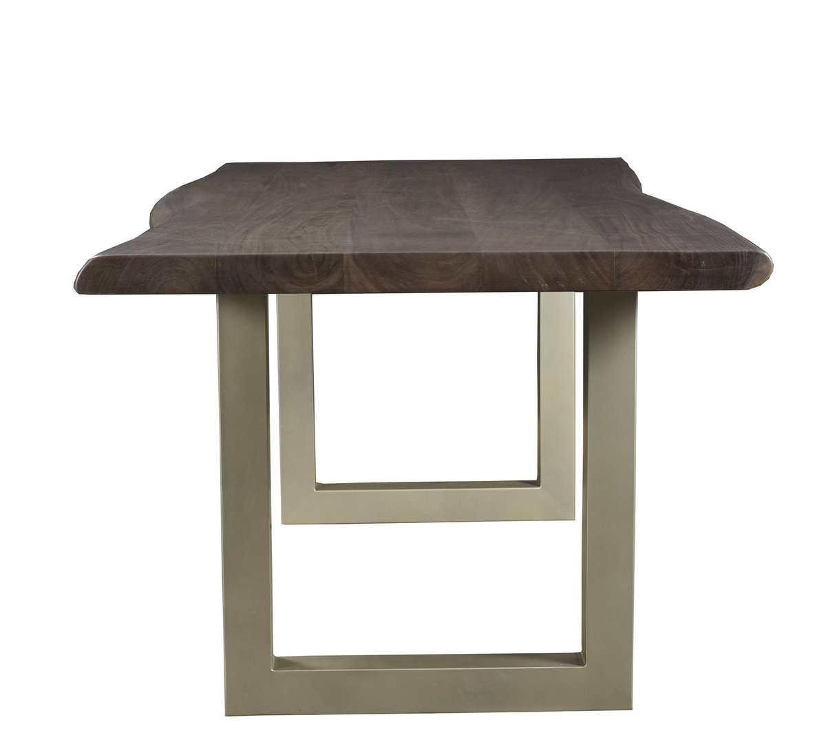 LH Home TAJ Wood Top Rectangular Dining Table