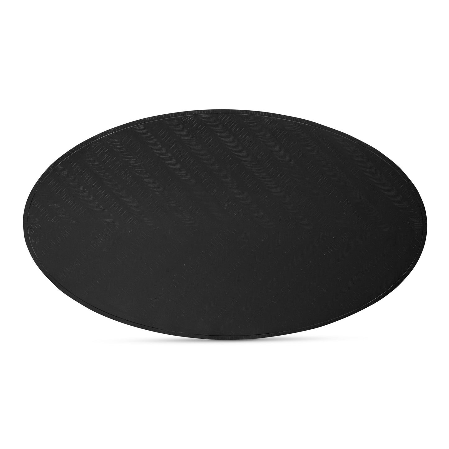 Parq Wood Black Oval Dining Table