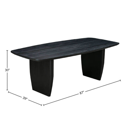 LH Home Tonic Wood Rectangular Dining Table