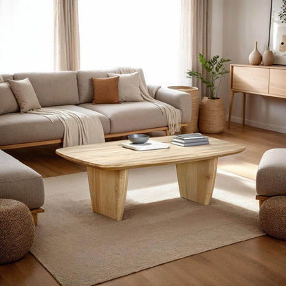 Tonic Wooden Rectangular Coffee Table
