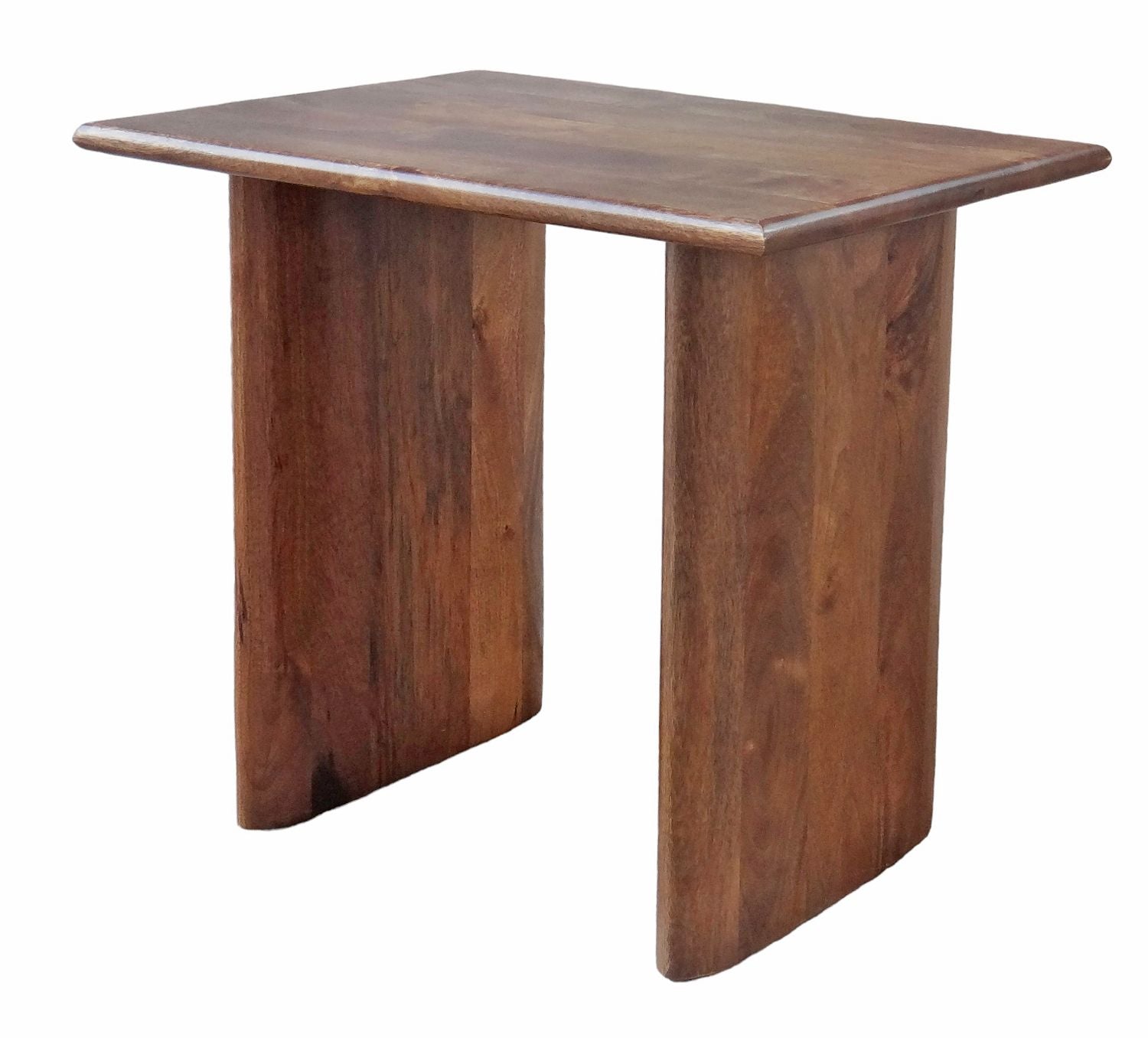 LOOMLAN Leighton Wooden Rectangular Lamp Table