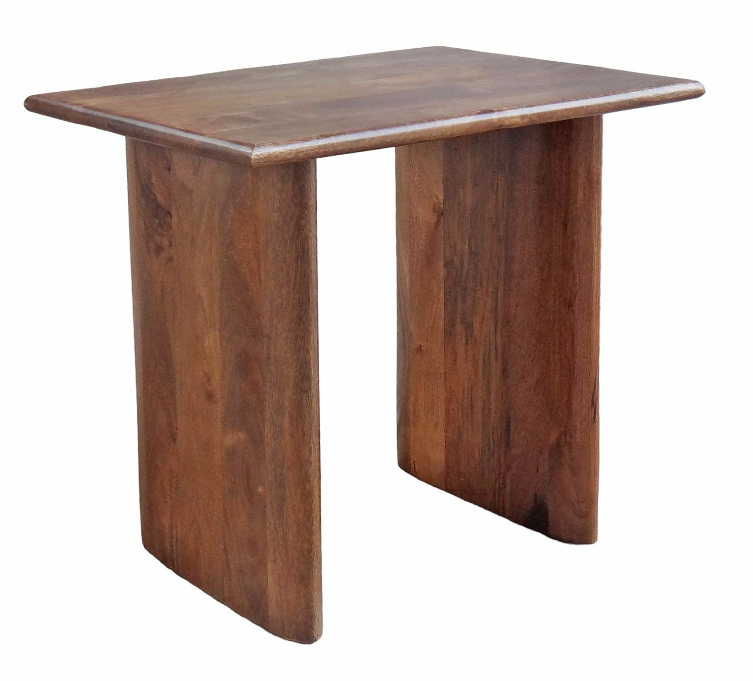 LOOMLAN Leighton Wooden Rectangular Lamp Table