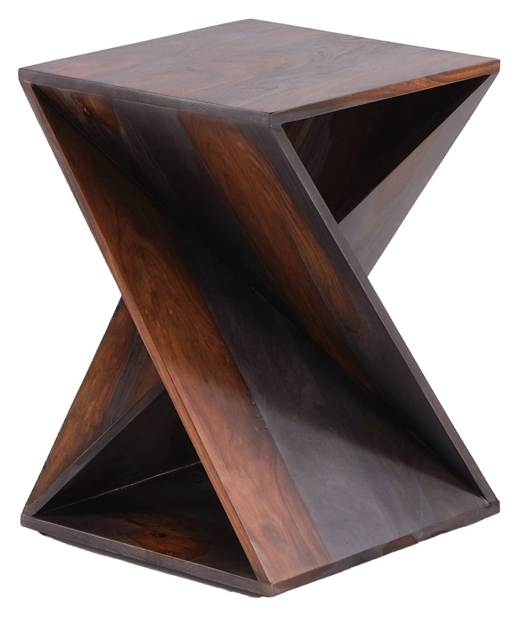 LOOMLAN Melarien Wooden Square Accent Table