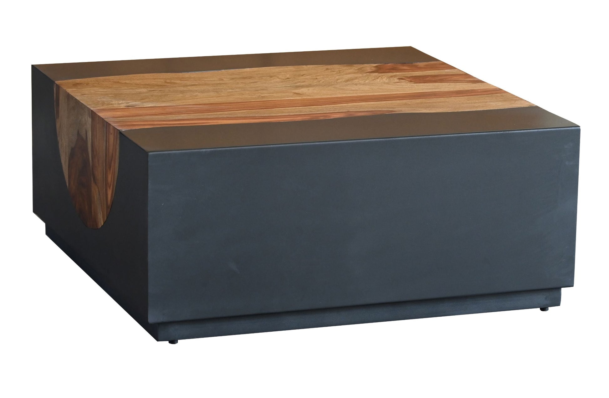 LOOMLAN Branthe Wooden Square Coffee Table