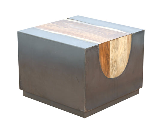 LOOMLAN Branthe Wooden Square End Table